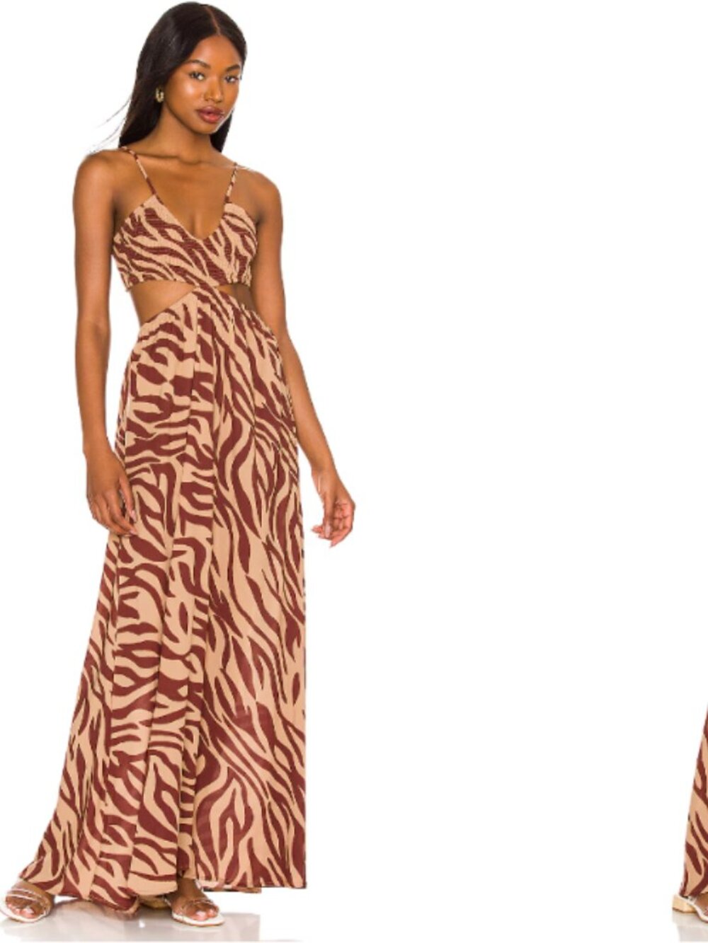 Innocence Cutaway Maxi Dress Indah  brand:Indah